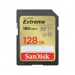 SANDISK EXTREME SDXC 128GB 180/90 MB/s A2