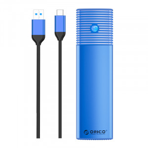 ORICO OBUDOWA DYSKU M.2 SATA USB-C 5GBPS NIEBIESKA