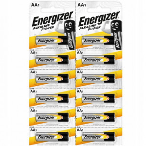 ENERGIZER BATERIE ALKALINE POWER AA LR6 12 SZTUK