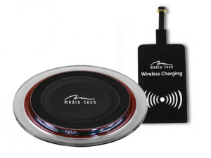 Wireless Charger - Bezprzewodowa ładowarka indukcyjna do smartfonów, ZESTAW