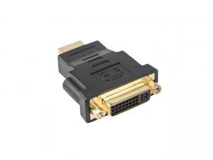 Lanberg adapter hdmi(m)->dvi-d(f)(24+1) singlelink ad-0014-bk