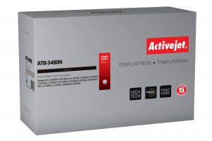 Activejet ATB-3480N Toner do drukarki Brother, Zamiennik Brother TN-3480; Supreme; 8000 stron; czarny.