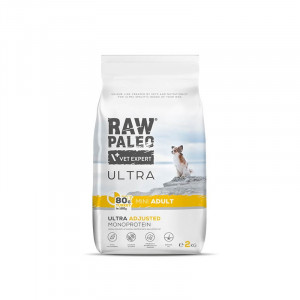 VET EXPERT Raw Paleo Ultra Mini Adult Indyk - sucha karma dla psa - 2kg