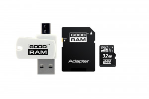 GOODRAM ALL IN ONE microSDHC 32GB Class 10+Czyt.kar