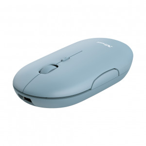 Mysz TRUST PUCK WIRELESS RECHARGEABLE BLU