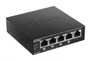 D-link DGS-1005P/E 5-Port Desktop Gigabit PoE+ Swit
