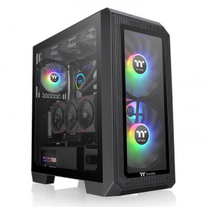 THERMALTAKE VIEW 300 MX ARGB*3 TEMPERED GLASS - BL