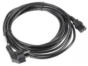 Lanberg kabel zasilajacy vde cee 7/7 -> c13 10m ca-c13c-11cc-0100-bk