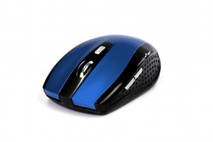 Media-tech raton pro - bezprzewodowa mysz optyczna, rozdzielczość do 1200cpi, 5 przycisków i rolka, kolor niebieski mt1113b mt1113b