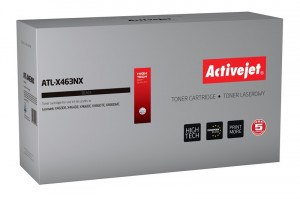 Activejet ATL-X463NX Toner do drukarki Lexmark, Zamiennik Lexmark X463X21G; Supreme; 15000 stron; czarny.