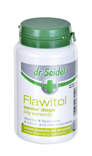 DR SEIDEL Flawitol dla psów seniorów 60tab.