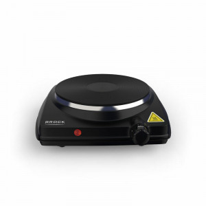 Kuchenka elektryczna jednopalnikowa BROCK EP 1500 BK czarna