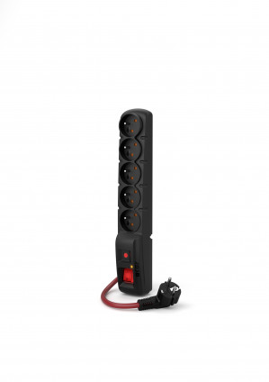 Listwa zasilająca Acar F5 Power 16A (1,5m ; czarny)