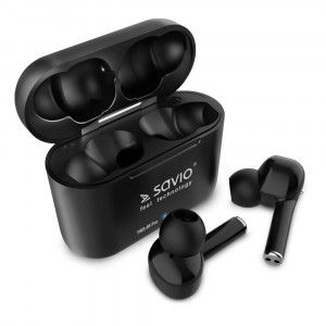 SAVIO BEZPRZEWODOWE SŁUCHAWKI BLUETOOTH TWS-08 PRO