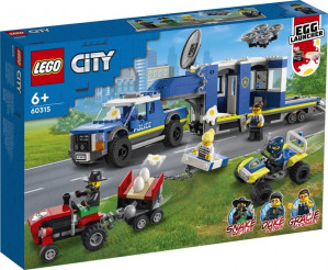 LEGO City 60315 Mobilne centrum dowodzenia policji