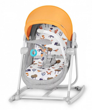 Kinderkraft leżaczek 5w1 NOLA forest yellow
