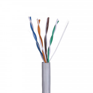 Q-LANTEC kabel UTP drut (skrętka 4PR) kat.5e PVC 305m miedziany