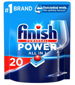 FINISH Tabletki Power All-in-1 20 Fresh