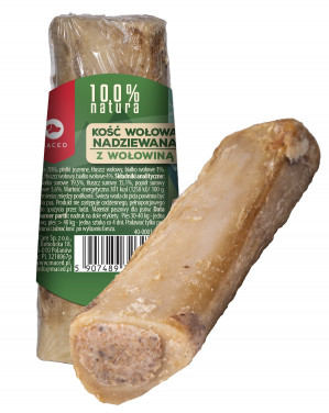 MACED Kość Nadziewana z Wołowiną 150g dla psa