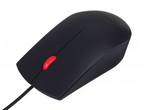 Lenovo OEM USB Optical Ergonomic Mouse Black bulk