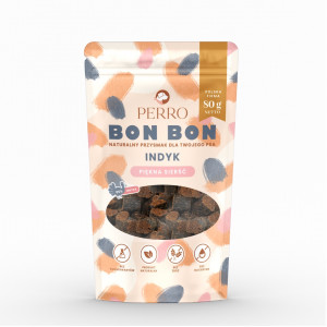 PERRO Bon Bon Indyk - przysmak dla psa - 80g