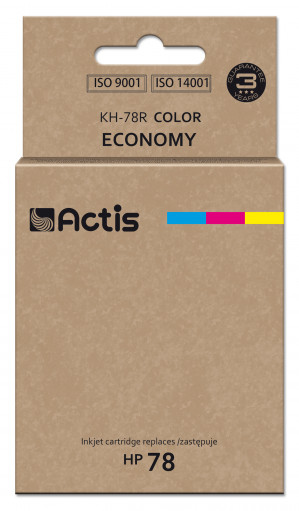 Actis KH-78R Tusz do drukarki HP, Zamiennik HP 78 C6578D; Standard; 36 ml; kolor.