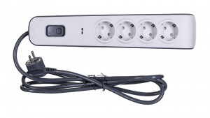 BELKIN LISTWA ZASIL. 525J, 4X SCHUKO, 2M, BIAŁA