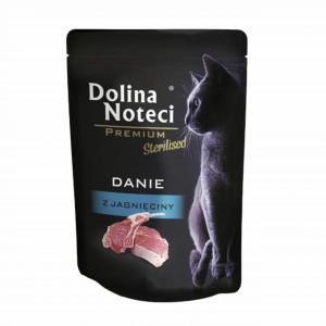 DOLINA NOTECI Premium Sterilised Danie z jagnięciny - mokra karma dla kota - 85g