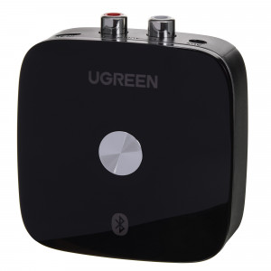 UGREEN ADAPTER ODBIORNIK BLUETOOTH 5.0 2XRCA CZARN