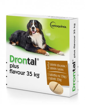 Vetoquinol Drontal tab. odrobaczające pies od 35kg