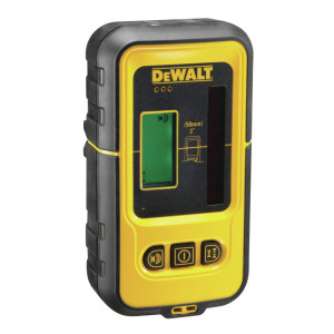 Detektor do urządzeń laser z wiązką ziel. DEWALT
