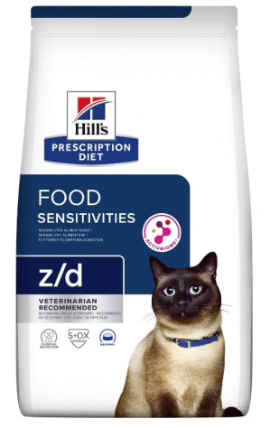 HILL'S Prescription Diet Food Sensitivities z/d Feline - sucha karma dla kota - 1,5 kg