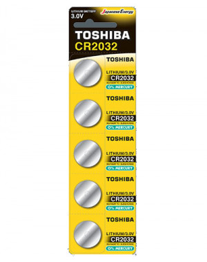 Baterie Toshiba CR 2032 Blister 5 szt.