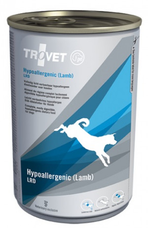 TROVET Hypoallergenic LRD z jagnięciną - mokra karma dla psa - 400 g