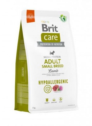 BRIT Care Hypoallergenic Adult Small Breed Lamb - sucha karma dla psa - 7kg