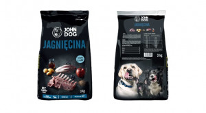 John Dog PREMIUM LIGHT Jagnięcina - sucha karma dla psa - 3 kg