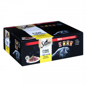 Sheba Delicacy Drobiowe Smaki w galaretce 80x85g