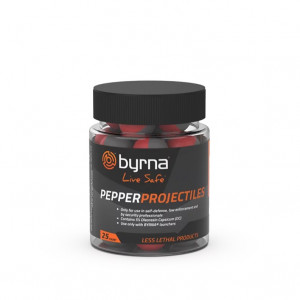 Kule pieprzowe BYRNA PEPPER k.68 25 szt do BYRNA (JB68305-1)