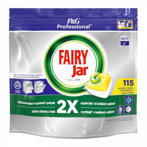 FAIRY Kapsułki do zmywarki P&G Prof.Lemon 115 sztuk