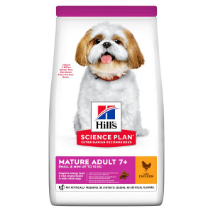 HILL'S SCIENCE PLAN Canine Mature Adult Small & Mini - sucha karma z kurczakiem dla psów starszych małych ras - 1,5 kg