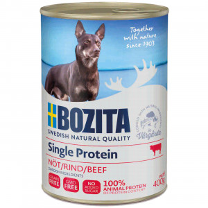 Bozita monoprotein wołowina dla psa 400g