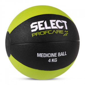 Piłka lekarska Select 4 kg 2019 czarno-limonkowa 15736
