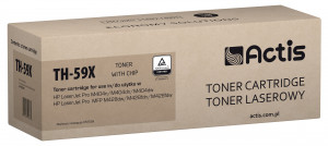 Actis Toner TH-59X do drukarki HP, zamiennik HP CF259X; Supreme; 10000 stron; czarny. Z chipem. Zalecamy wyłączenie aktualizacji oprogramowania drukarki, nowa aktualizacja może powodować problemy z właściwym działaniem tonera