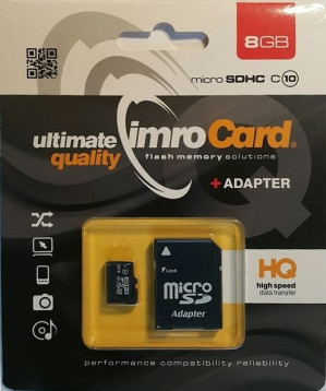IMRO KARTA MICRO SDHC MICROSD10/8G ADP