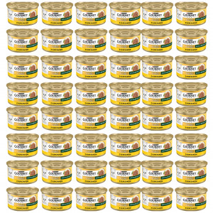 GOURMET GOLD Succulent Delights Kurczak - mokra karma dla kota - 48x85g