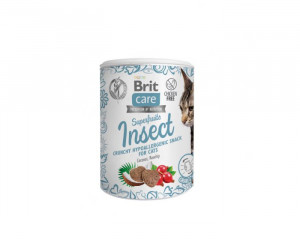 BRIT Care Cat Snack Superfruits Insect - przysmak dla kota - 100 g