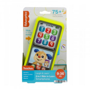 Fisher Price LL Smartfonik 2w1 Przesuwaj i ucz się HNL43 (polska wersja)