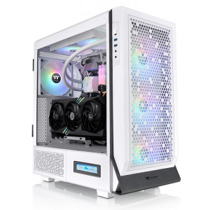 THERMALTAKE CERES 500 ARGB*4 TEMPERED GLASS - SNOW