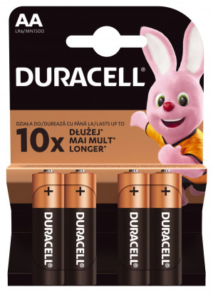 Bateria DURACELL Basic AA/LR6 K4