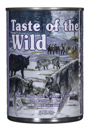 TASTE OF THE WILD Sierra Mountain - mokra karma dla psa - 390g